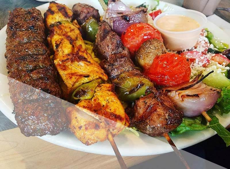 Combo Kebab Plate