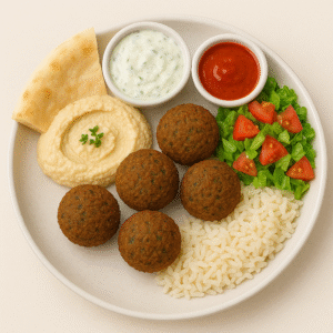 FALAFEL PLATE (VEGETARIAN)